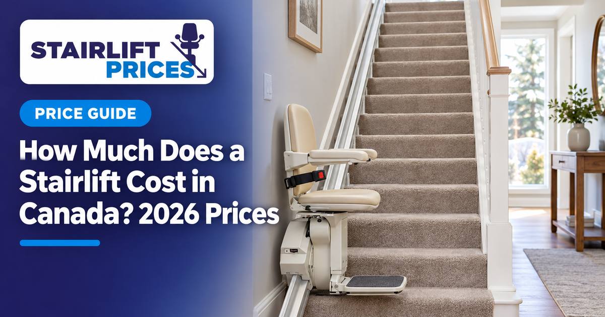 How Much Does a Stairlift Cost in Canada? 2026 Prices